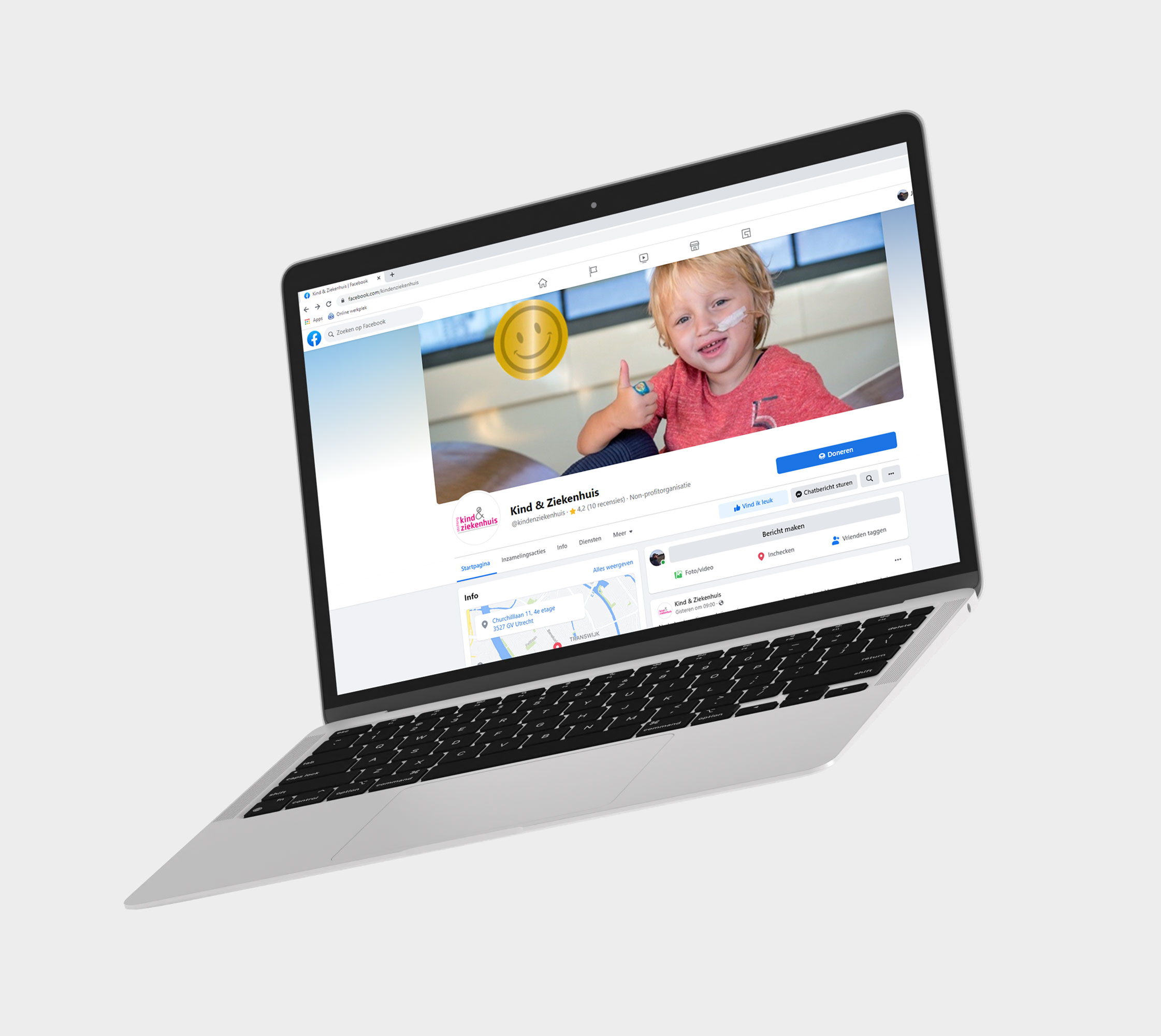 Kind-&-Ziekenhuis_Social Media Sociale Media