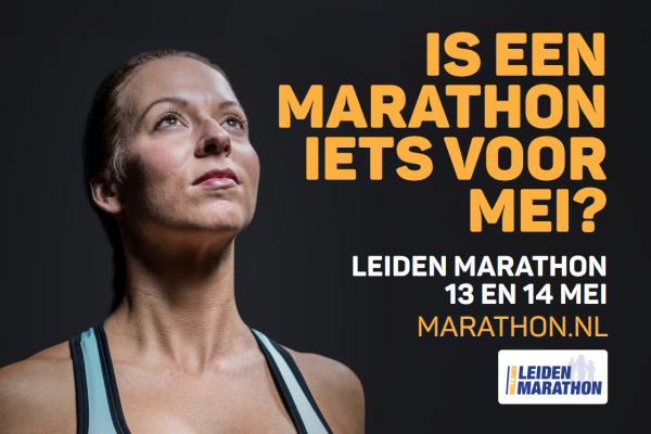Loop in ‘mei’ de Leiden Marathon met Karstens Mediamakers